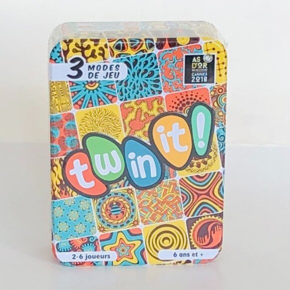 TWIN IT! Tin Box Hand-Eye Coordination Card Game Age 6+ New Sealed - Picture 6 of 14
